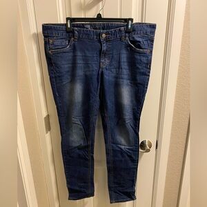 Mossimo Jeans Skinny 14 S Blue Stretch Denim 14S